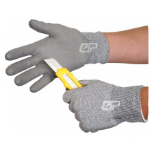 EN388 Level 5 PU Coated Cut Resistance Work Gloves